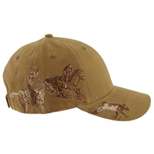 Brushed Cotton Twill Team Roping Cap Thumbnail