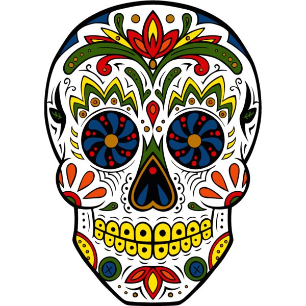 day of the dead skull 02 Thumbnail
