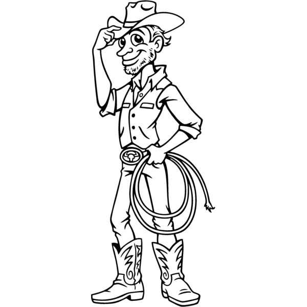 cowboy02v4bw Thumbnail