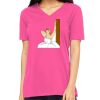 Missy's Relaxed Jersey Short-Sleeve V-Neck T-Shirt Thumbnail