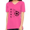 Missy's Relaxed Jersey Short-Sleeve V-Neck T-Shirt Thumbnail