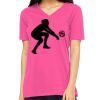 Missy's Relaxed Jersey Short-Sleeve V-Neck T-Shirt Thumbnail