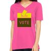 Missy's Relaxed Jersey Short-Sleeve V-Neck T-Shirt Thumbnail