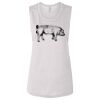 Ladies' Bella Flowy Scoop Muscle Tank Thumbnail