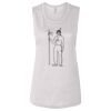 Ladies' Bella Flowy Scoop Muscle Tank Thumbnail