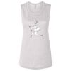 Ladies' Bella Flowy Scoop Muscle Tank Thumbnail
