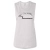 Ladies' Bella Flowy Scoop Muscle Tank Thumbnail