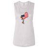 Ladies' Bella Flowy Scoop Muscle Tank Thumbnail
