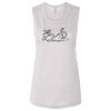 Ladies' Bella Flowy Scoop Muscle Tank Thumbnail