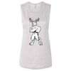 Ladies' Bella Flowy Scoop Muscle Tank Thumbnail
