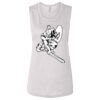 Ladies' Bella Flowy Scoop Muscle Tank Thumbnail