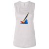 Ladies' Bella Flowy Scoop Muscle Tank Thumbnail