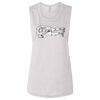 Ladies' Bella Flowy Scoop Muscle Tank Thumbnail