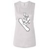 Ladies' Bella Flowy Scoop Muscle Tank Thumbnail