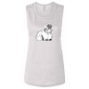 Ladies' Bella Flowy Scoop Muscle Tank Thumbnail