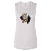 Ladies' Bella Flowy Scoop Muscle Tank Thumbnail