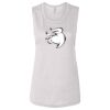 Ladies' Bella Flowy Scoop Muscle Tank Thumbnail