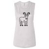 Ladies' Bella Flowy Scoop Muscle Tank Thumbnail