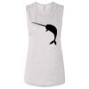 Ladies' Bella Flowy Scoop Muscle Tank Thumbnail