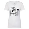 Next Level The Ideal V T-Shirt Thumbnail