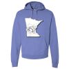 Unisex 7.2 oz., 80/20 Pullover Hood Sweatshirt Thumbnail