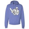 Unisex 7.2 oz., 80/20 Pullover Hood Sweatshirt Thumbnail
