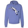 Unisex 7.2 oz., 80/20 Pullover Hood Sweatshirt Thumbnail