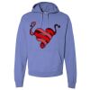 Unisex 7.2 oz., 80/20 Pullover Hood Sweatshirt Thumbnail