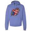 Unisex 7.2 oz., 80/20 Pullover Hood Sweatshirt Thumbnail