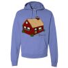 Unisex 7.2 oz., 80/20 Pullover Hood Sweatshirt Thumbnail