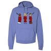Unisex 7.2 oz., 80/20 Pullover Hood Sweatshirt Thumbnail