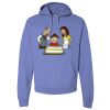 Unisex 7.2 oz., 80/20 Pullover Hood Sweatshirt Thumbnail