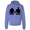 Unisex 7.2 oz., 80/20 Pullover Hood Sweatshirt Thumbnail