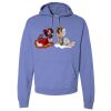 Unisex 7.2 oz., 80/20 Pullover Hood Sweatshirt Thumbnail