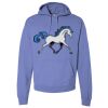 Unisex 7.2 oz., 80/20 Pullover Hood Sweatshirt Thumbnail
