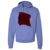 Unisex 7.2 oz., 80/20 Pullover Hood Sweatshirt Thumbnail