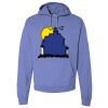 Unisex 7.2 oz., 80/20 Pullover Hood Sweatshirt Thumbnail