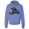 Unisex 7.2 oz., 80/20 Pullover Hood Sweatshirt Thumbnail