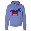 Unisex 7.2 oz., 80/20 Pullover Hood Sweatshirt Thumbnail