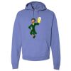 Unisex 7.2 oz., 80/20 Pullover Hood Sweatshirt Thumbnail