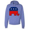 Unisex 7.2 oz., 80/20 Pullover Hood Sweatshirt Thumbnail