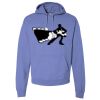 Unisex 7.2 oz., 80/20 Pullover Hood Sweatshirt Thumbnail