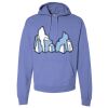 Unisex 7.2 oz., 80/20 Pullover Hood Sweatshirt Thumbnail