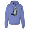 Unisex 7.2 oz., 80/20 Pullover Hood Sweatshirt Thumbnail