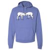 Unisex 7.2 oz., 80/20 Pullover Hood Sweatshirt Thumbnail