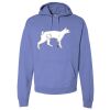 Unisex 7.2 oz., 80/20 Pullover Hood Sweatshirt Thumbnail