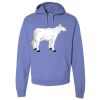 Unisex 7.2 oz., 80/20 Pullover Hood Sweatshirt Thumbnail