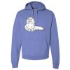 Unisex 7.2 oz., 80/20 Pullover Hood Sweatshirt Thumbnail