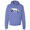 Unisex 7.2 oz., 80/20 Pullover Hood Sweatshirt Thumbnail