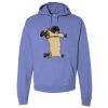 Unisex 7.2 oz., 80/20 Pullover Hood Sweatshirt Thumbnail